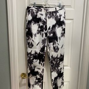 Banana Republic Ryan Women’s Black & White Pants 6